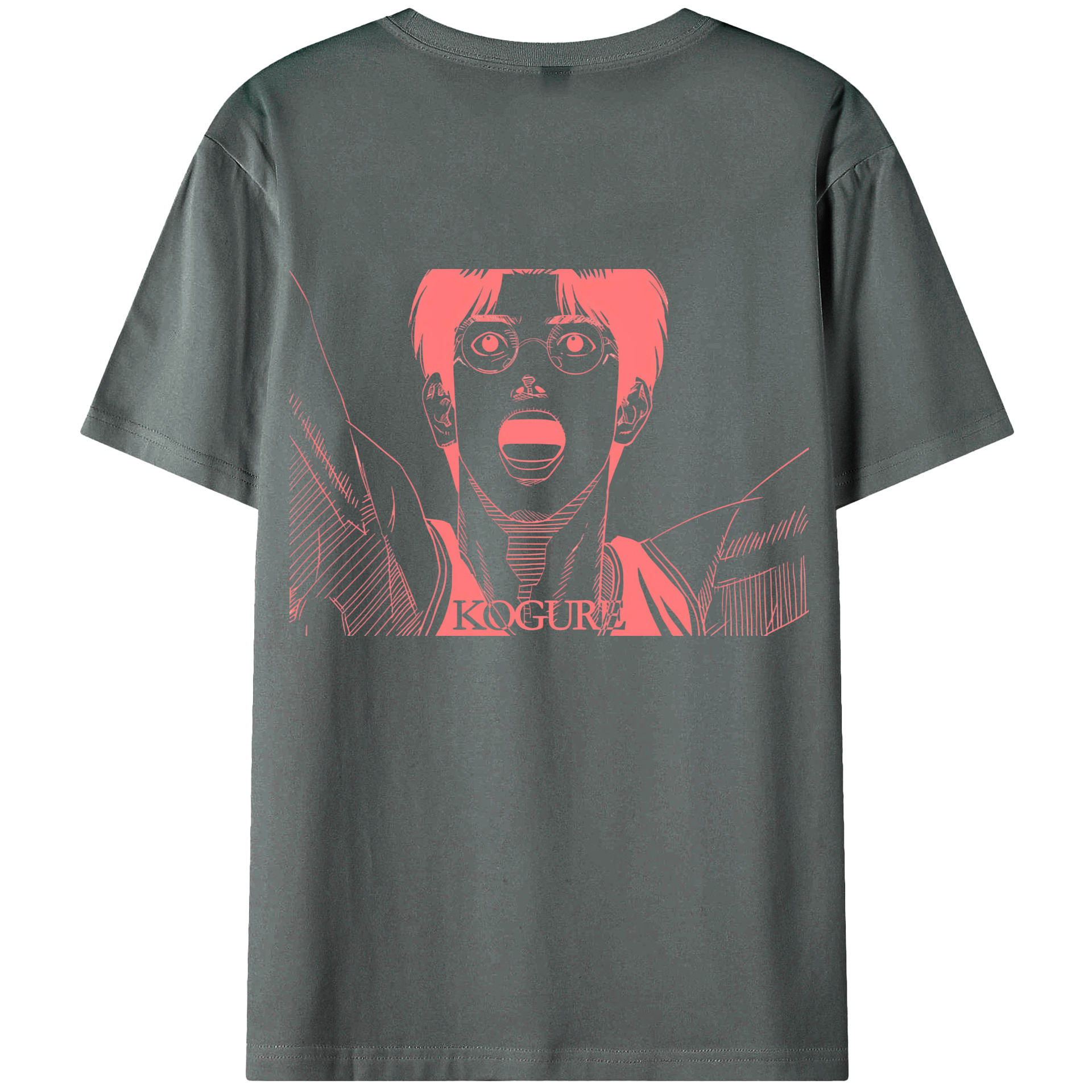 （画像用） SLAM DUNK／スラムダンク 綿100％ メンズ半袖Tシャツ（バックプリント） 通気性